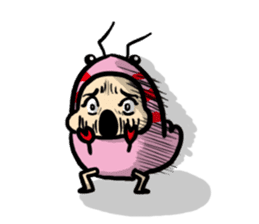 sakuraebeeko and Red bee shrimp sticker #320137