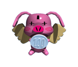 The fairy boo of a savings box sticker #320187