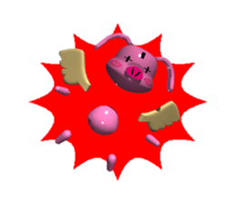 The fairy boo of a savings box sticker #320192