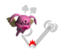 The fairy boo of a savings box sticker #320198