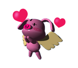 The fairy boo of a savings box sticker #320204