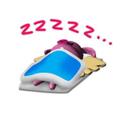 The fairy boo of a savings box sticker #320205