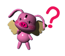 The fairy boo of a savings box sticker #320206