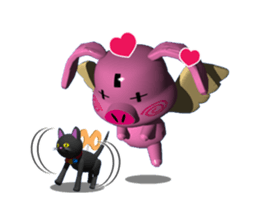 The fairy boo of a savings box sticker #320208