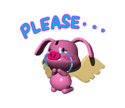 The fairy boo of a savings box sticker #320213