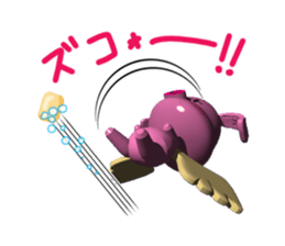 The fairy boo of a savings box sticker #320223