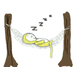 Golden monky sticker #320305