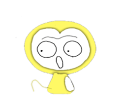 Golden monky sticker #320318