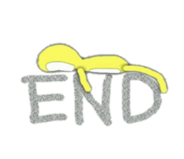 Golden monky sticker #320332