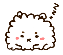 Cotton Dog sticker #320506