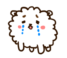 Cotton Dog sticker #320507