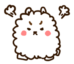 Cotton Dog sticker #320508