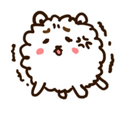 Cotton Dog sticker #320509