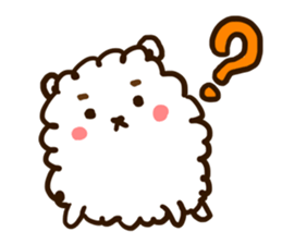 Cotton Dog sticker #320511