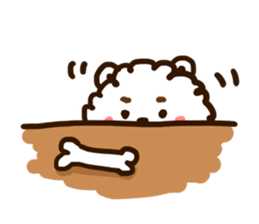 Cotton Dog sticker #320519