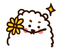 Cotton Dog sticker #320532