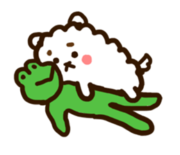 Cotton Dog sticker #320533