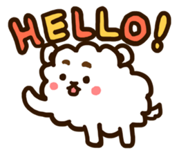 Cotton Dog sticker #320542