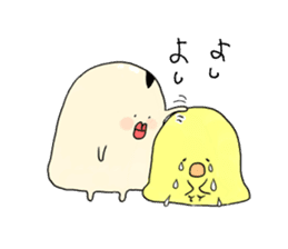 Chickens and friends sticker #320581