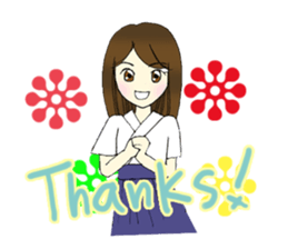 Come on, BUDOU Girls sticker #321150