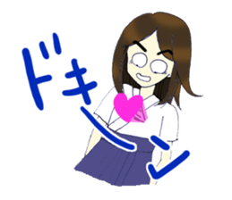 Come on, BUDOU Girls sticker #321175