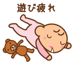 Baby notebook sticker #321335