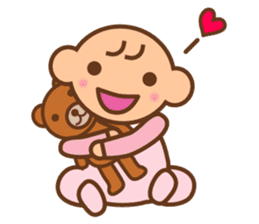 Baby notebook sticker #321342