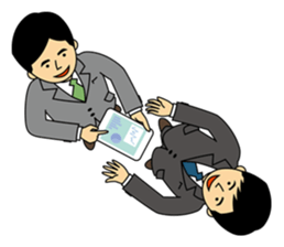 Company employee 2 sticker #321875