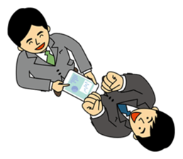 Company employee 2 sticker #321876