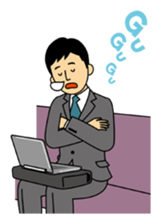 Company employee 3 sticker #321969