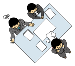 Company employee 3 sticker #321982