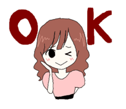 Idol otaku(woman) sticker #322229