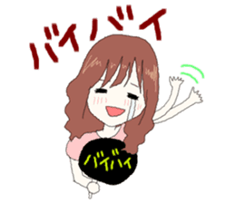 Idol otaku(woman) sticker #322255