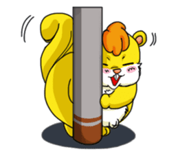 my friend is an squirrel, Kiki sticker #323021