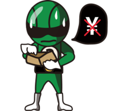 Powerless Ranger #2 sticker #323050
