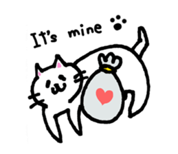 The Two Cats sticker #323081