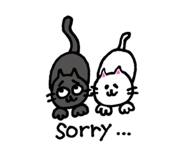 The Two Cats sticker #323099