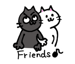 The Two Cats sticker #323100