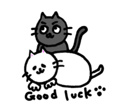 The Two Cats sticker #323101