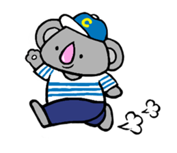 Kouchan the Pink-nosed Koala sticker #323146