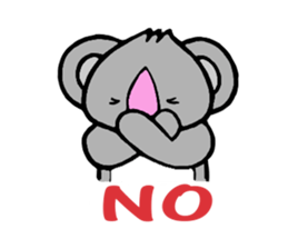 Kouchan the Pink-nosed Koala sticker #323149