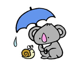 Kouchan the Pink-nosed Koala sticker #323152