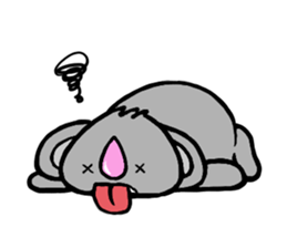 Kouchan the Pink-nosed Koala sticker #323161