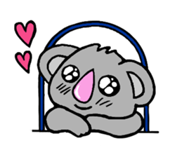 Kouchan the Pink-nosed Koala sticker #323164
