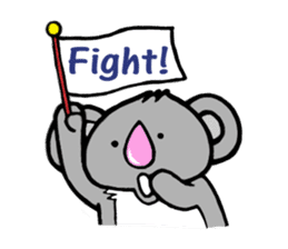 Kouchan the Pink-nosed Koala sticker #323168