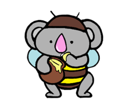 Kouchan the Pink-nosed Koala sticker #323177