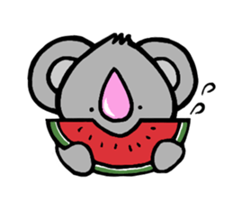 Kouchan the Pink-nosed Koala sticker #323179