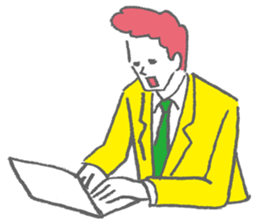 JAPANESE SALARYMAN sticker #323255