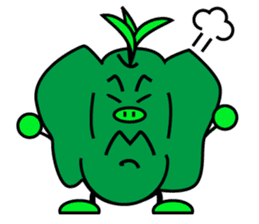Vegetableman.ver2 sticker #323292