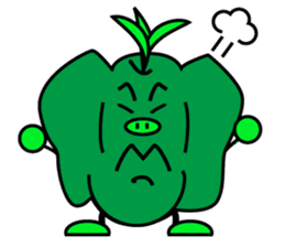 Vegetableman.ver2 sticker #323292